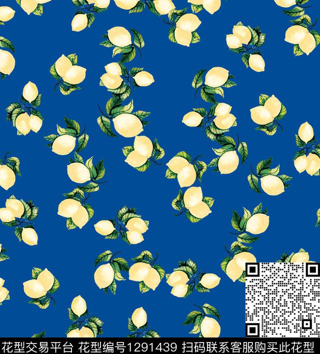 樱桃虞美人柠檬数码印花华亿平台下载（图片编号: 1291439） - 瓦栏（Walan）