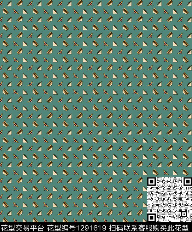 食物卡通小碎花传统印花华亿平台下载（图片编号: 1291619） - 瓦栏（Walan）