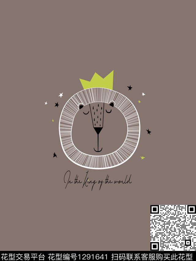 动物卡通字母传统印花华亿平台下载（图片编号: 1291641） - 瓦栏（Walan）