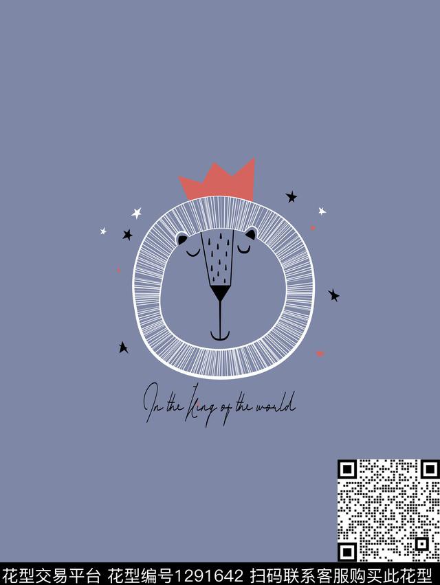 动物卡通字母传统印花华亿平台下载（图片编号: 1291642） - 瓦栏（Walan）