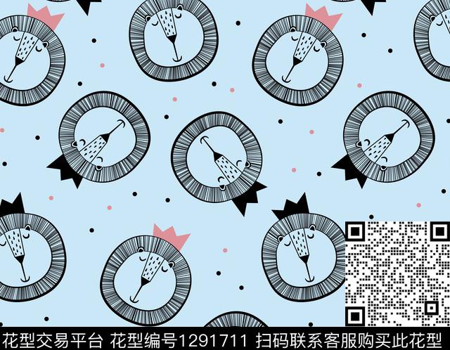 动物卡通满版散花传统印花华亿平台下载（图片编号: 1291711） - 瓦栏（Walan）