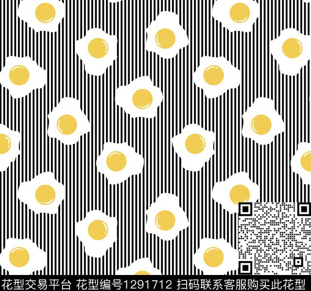 几何卡通条纹传统印花华亿平台下载（图片编号: 1291712） - 瓦栏（Walan）