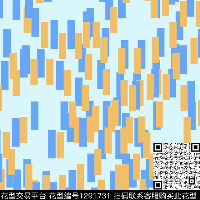 几何格子抽象数码印花华亿平台下载（图片编号: 1291731） - 瓦栏（Walan）