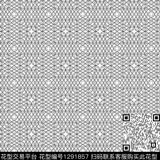几何格子抽象数码印花华亿平台下载（图片编号: 1291857） - 瓦栏（Walan）