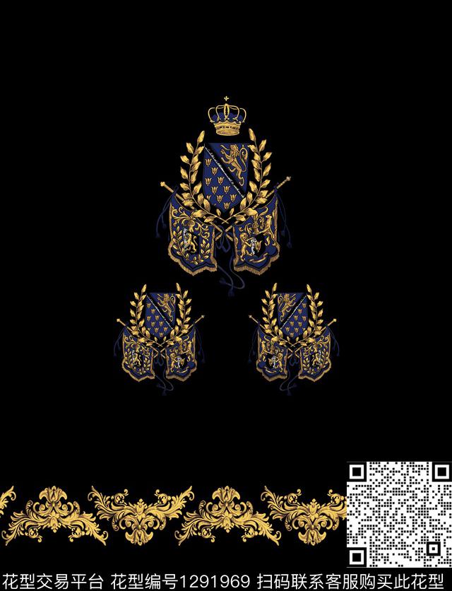 几何男装大牌风数码印花华亿平台下载（图片编号: 1291969） - 瓦栏（Walan）