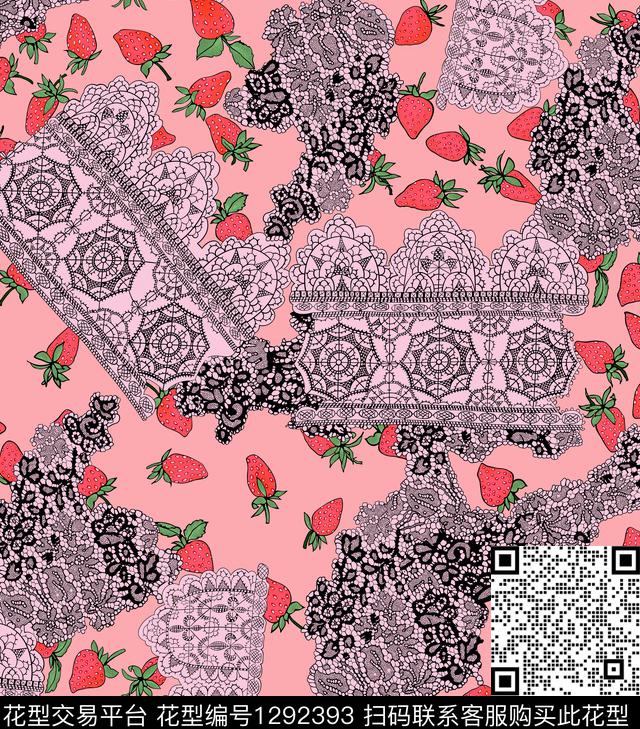 潮牌大牌风手绘传统印花华亿平台下载（图片编号: 1292393） - 瓦栏（Walan）