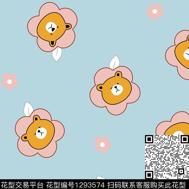 家居服趣味卡通传统印花华亿平台下载（图片编号: 1293574） - 瓦栏（Walan）