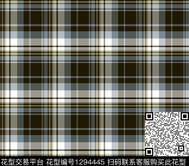 满版散花格子大牌风传统印花华亿平台下载（图片编号: 1294445） - 瓦栏（Walan）