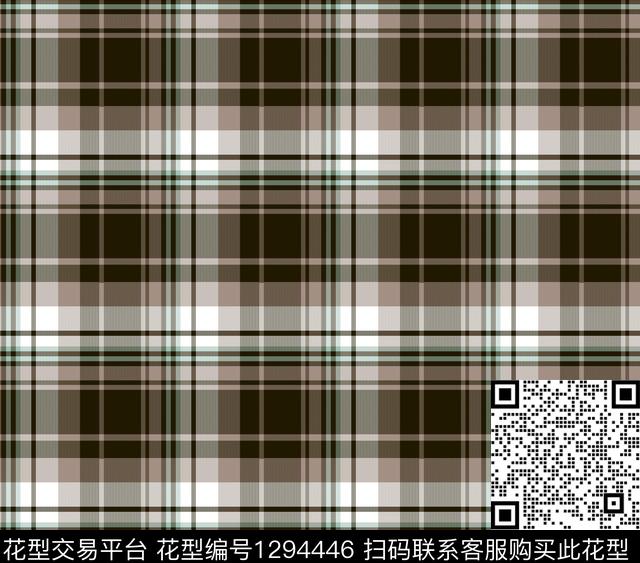 满版散花格子大牌风传统印花华亿平台下载（图片编号: 1294446） - 瓦栏（Walan）