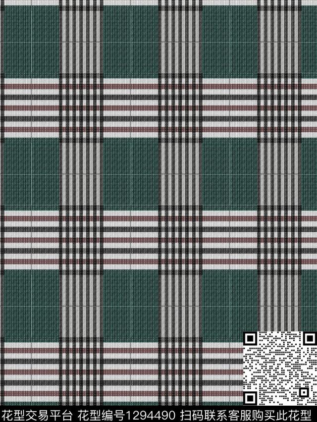 格子条纹布纹理数码印花华亿平台下载（图片编号: 1294490） - 瓦栏（Walan）