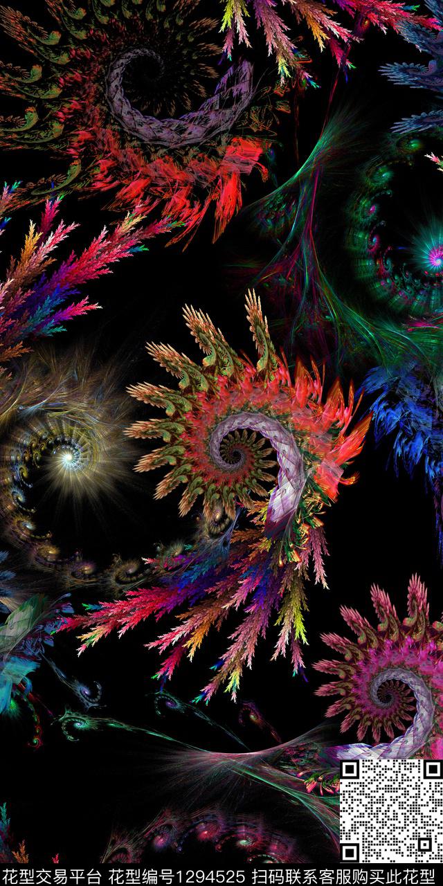 几何大牌风雕印华亿平台数码印花华亿平台下载（图片编号: 1294525） - 瓦栏（Walan）