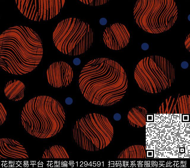 数码华亿平台欧美波点数码印花华亿平台下载（图片编号: 1294591） - 瓦栏（Walan）