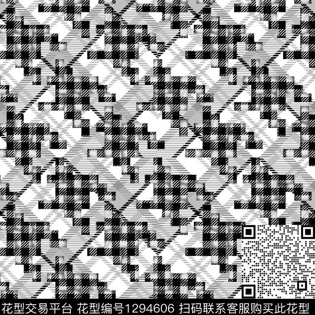 几何纹理肌理传统印花华亿平台下载（图片编号: 1294606） - 瓦栏（Walan）