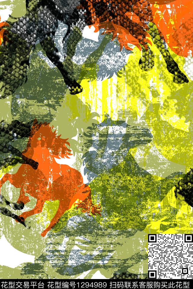 纹理底纹动物纹传统印花华亿平台下载（图片编号: 1294989） - 瓦栏（Walan）