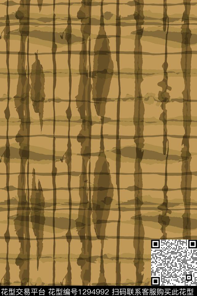 简约男装写意传统印花华亿平台下载（图片编号: 1294992） - 瓦栏（Walan）