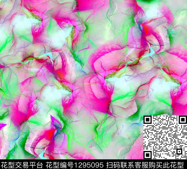 简约方巾大牌风数码印花华亿平台下载（图片编号: 1295095） - 瓦栏（Walan）