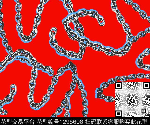 简约大牌风欧美数码印花华亿平台下载（图片编号: 1295606） - 瓦栏（Walan）