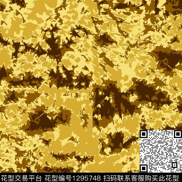 几何迷彩抽象男装传统印花华亿平台下载（图片编号: 1295748） - 瓦栏（Walan）