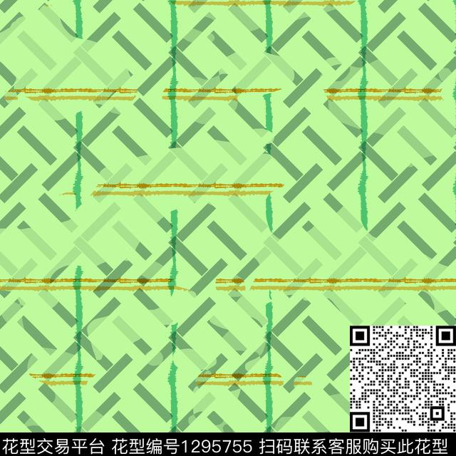 简约线条几何男装传统印花华亿平台下载（图片编号: 1295755） - 瓦栏（Walan）