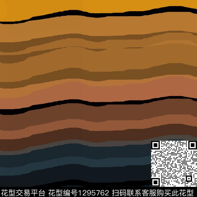 大牌风条纹图案手绘线条笔触传统印花华亿平台下载（图片编号: 1295762） - 瓦栏（Walan）