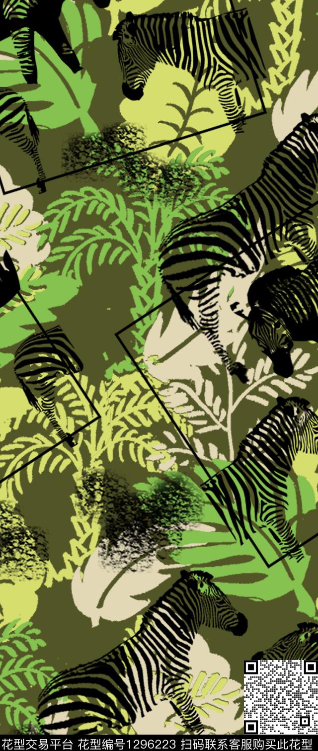 趋势华亿平台动物数码华亿平台数码印花华亿平台下载（图片编号: 1296223） - 瓦栏（Walan）