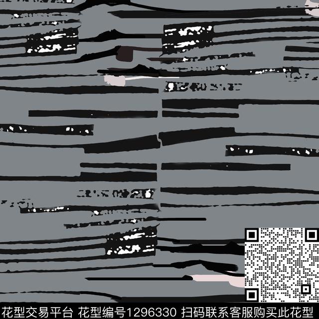 几何大牌风条纹图案传统印花华亿平台下载（图片编号: 1296330） - 瓦栏（Walan）