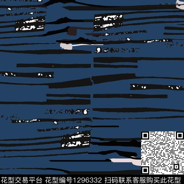 几何大牌风条纹图案传统印花华亿平台下载（图片编号: 1296332） - 瓦栏（Walan）