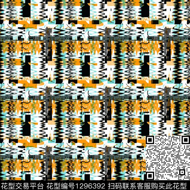 纹理抽象男装男装格子传统印花华亿平台下载（图片编号: 1296392） - 瓦栏（Walan）