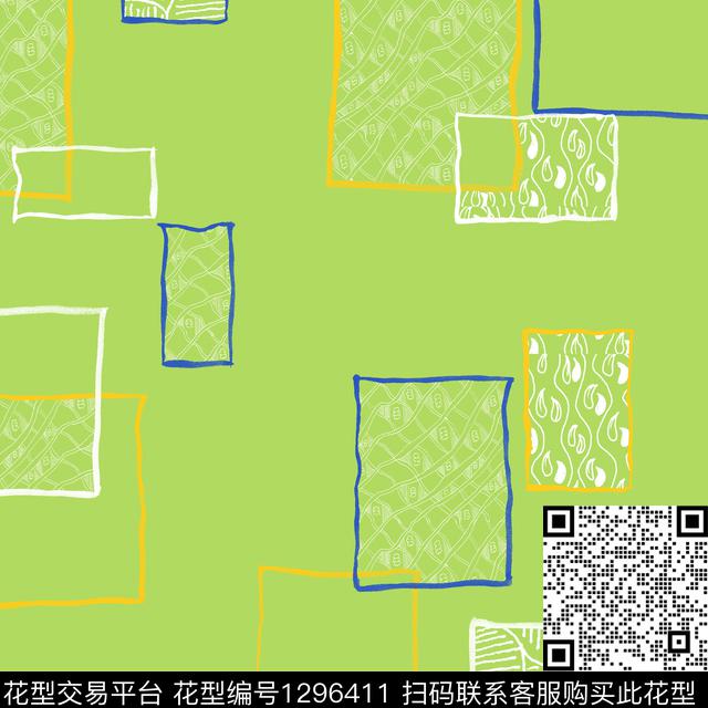 床品女装几何传统印花华亿平台下载（图片编号: 1296411） - 瓦栏（Walan）