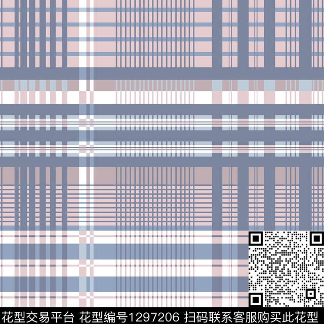 几何格子男装传统印花华亿平台下载（图片编号: 1297206） - 瓦栏（Walan）
