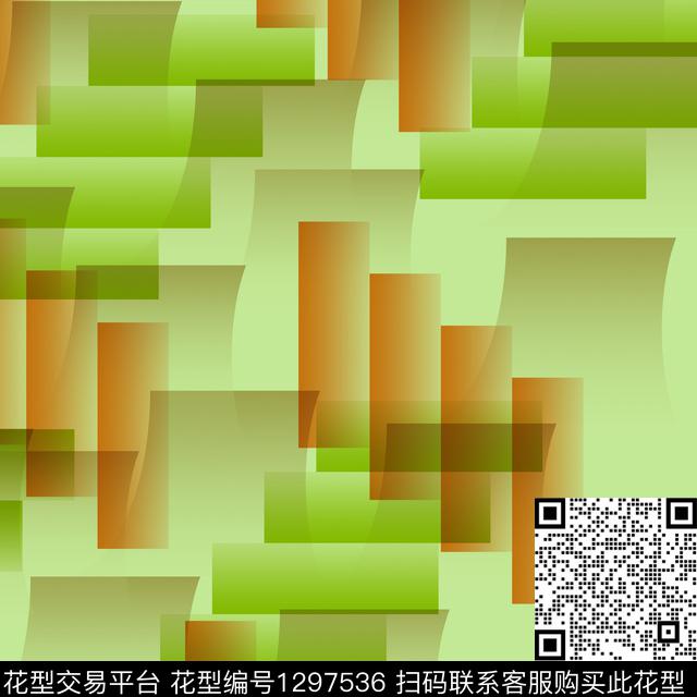 几何简约炫彩传统印花华亿平台下载（图片编号: 1297536） - 瓦栏（Walan）