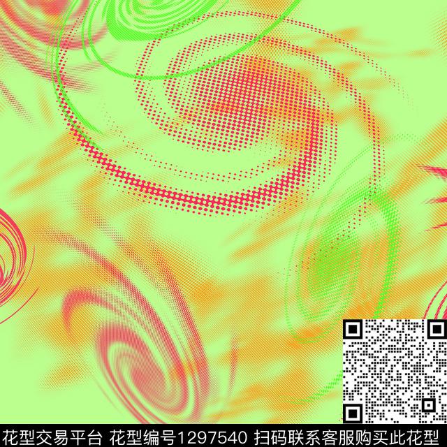 简约几何漩涡传统印花华亿平台下载（图片编号: 1297540） - 瓦栏（Walan）