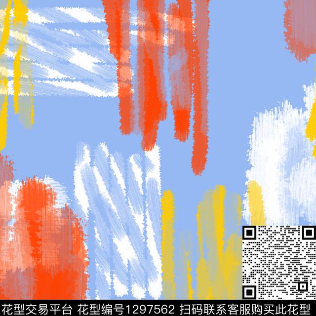 简约几何条纹传统印花华亿平台下载（图片编号: 1297562） - 瓦栏（Walan）