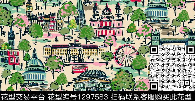 建筑传统印花华亿平台下载（图片编号: 1297583） - 瓦栏（Walan）