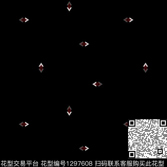 几何大牌风传统印花华亿平台下载（图片编号: 1297608） - 瓦栏（Walan）