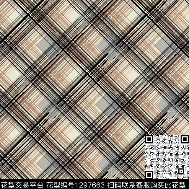 几何商务大牌风传统印花华亿平台下载（图片编号: 1297663） - 瓦栏（Walan）