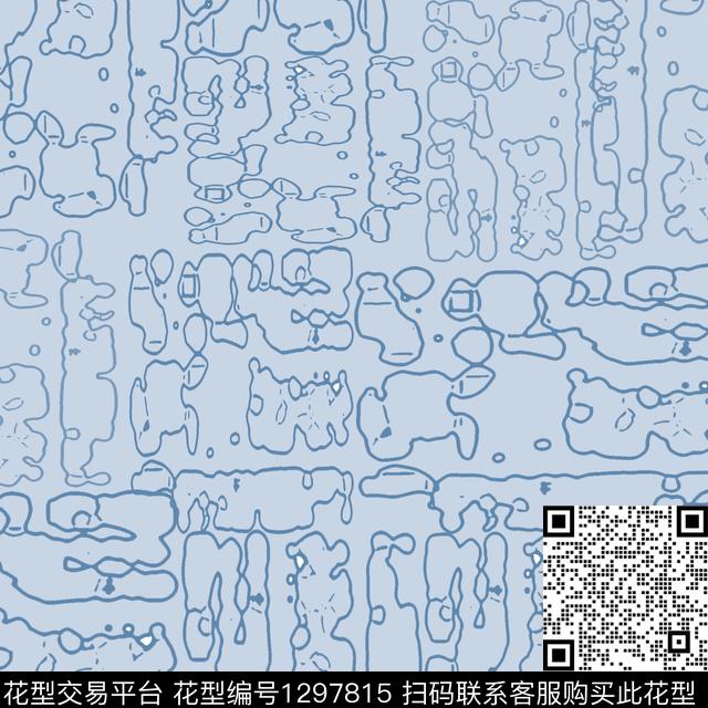 抽象手绘线条笔触肌理纹路传统印花华亿平台下载（图片编号: 1297815） - 瓦栏（Walan）