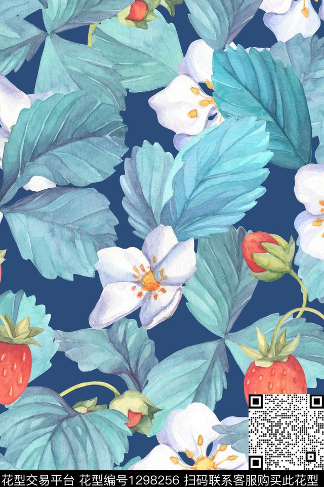 床品女装花卉数码印花华亿平台下载（图片编号: 1298256） - 瓦栏（Walan）