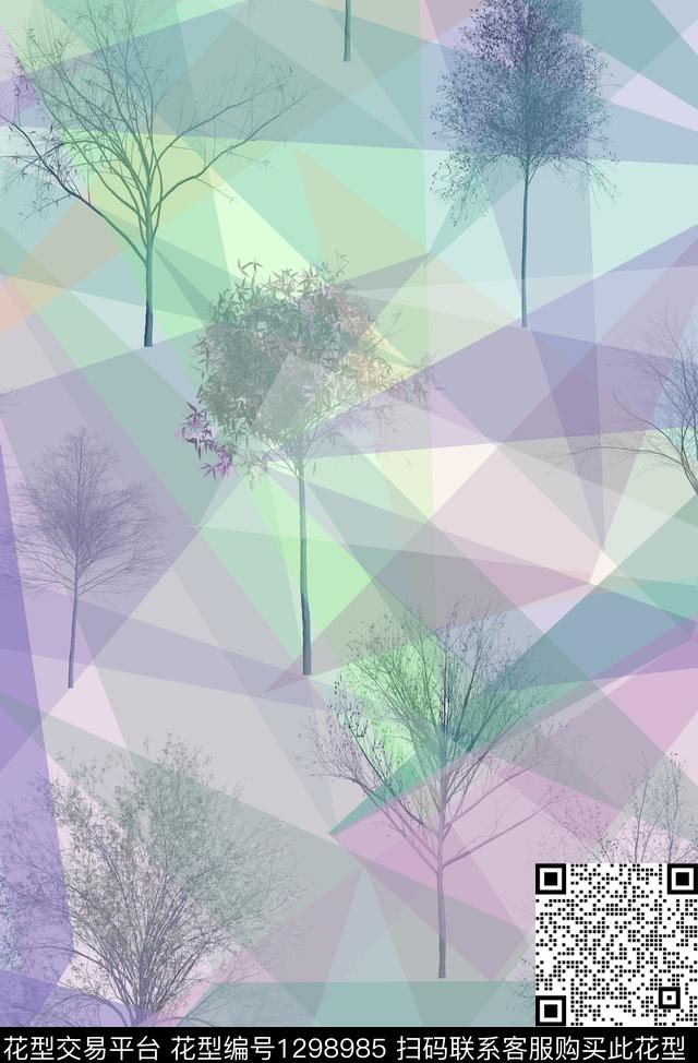 简约时尚家纺数码印花华亿平台下载（图片编号: 1298985） - 瓦栏（Walan）