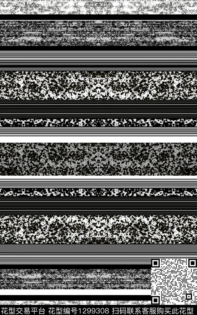 简约线条画时尚传统印花华亿平台下载（图片编号: 1299308） - 瓦栏（Walan）