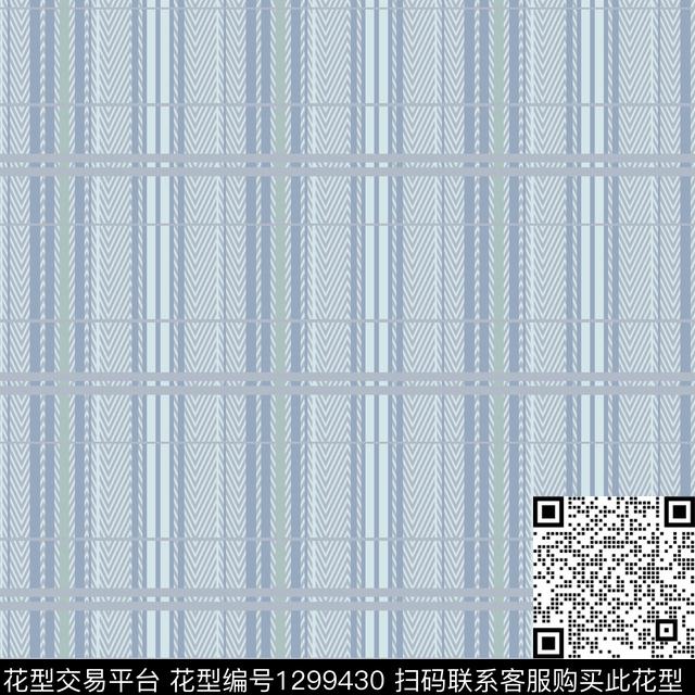 几何格子男装传统印花华亿平台下载（图片编号: 1299430） - 瓦栏（Walan）