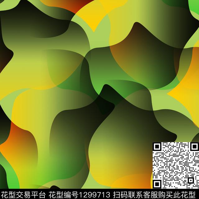 男装抽象几何男装传统印花华亿平台下载（图片编号: 1299713） - 瓦栏（Walan）