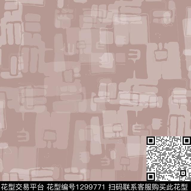 几何手绘线条笔触格子混搭传统印花华亿平台下载（图片编号: 1299771） - 瓦栏（Walan）