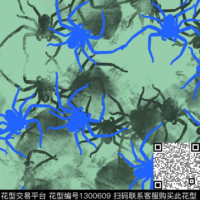 蜘蛛男装抽象传统印花华亿平台下载（图片编号: 1300609） - 瓦栏（Walan）