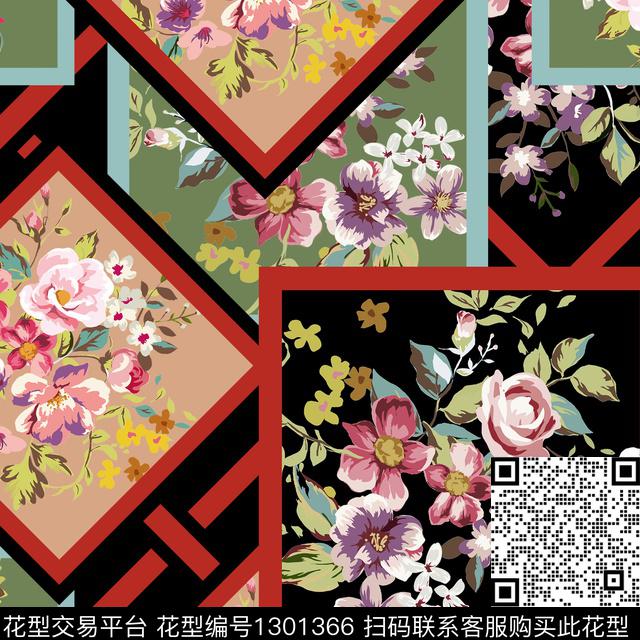 女装数码华亿平台大牌风数码印花华亿平台下载（图片编号: 1301366） - 瓦栏（Walan）