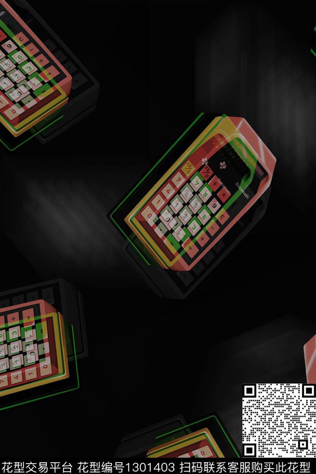 大牌男装数码科技未来结构数码印花华亿平台下载（图片编号: 1301403） - 瓦栏（Walan）