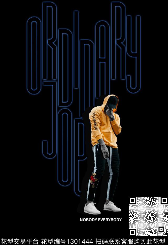 人物定位男装印花时尚创意数码印花华亿平台下载（图片编号: 1301444） - 瓦栏（Walan）