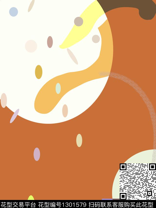 水彩线条简欧传统印花华亿平台下载（图片编号: 1301579） - 瓦栏（Walan）