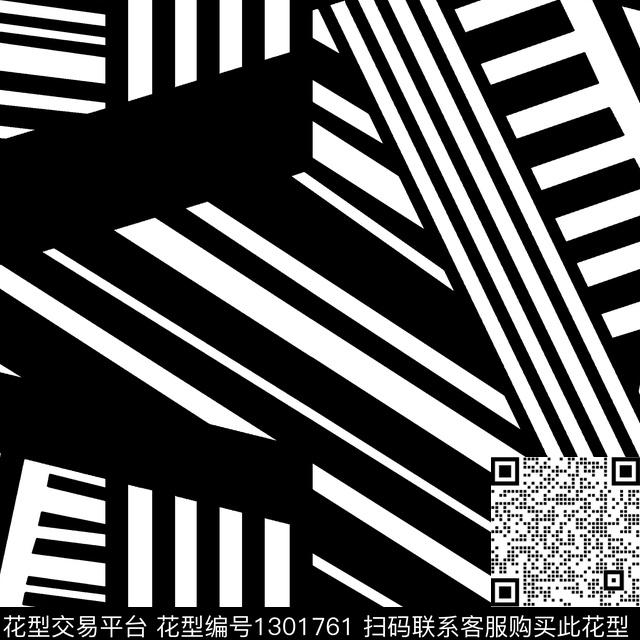 几何大牌风素雅传统印花华亿平台下载（图片编号: 1301761） - 瓦栏（Walan）