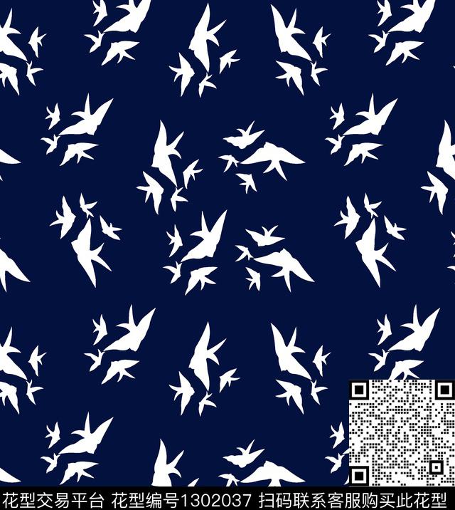 几何男装满版花大牌风传统印花华亿平台下载（图片编号: 1302037） - 瓦栏（Walan）